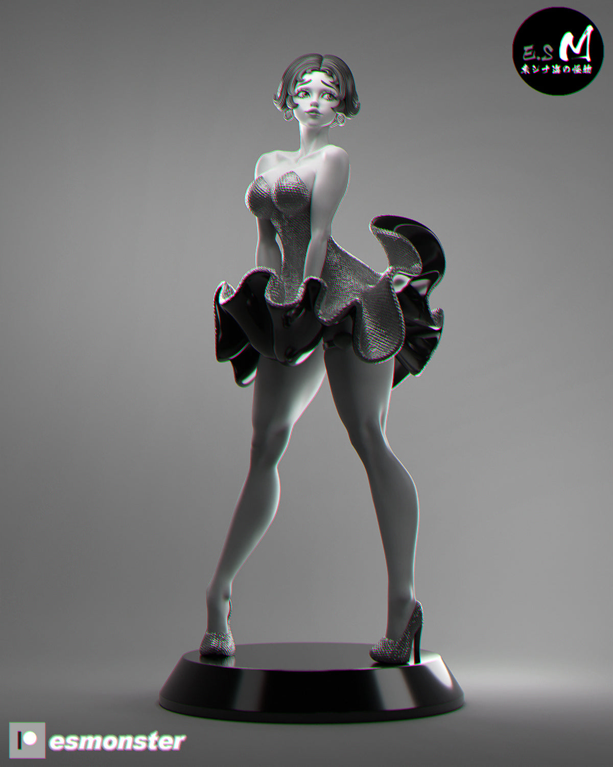 Betty Boop resin figure