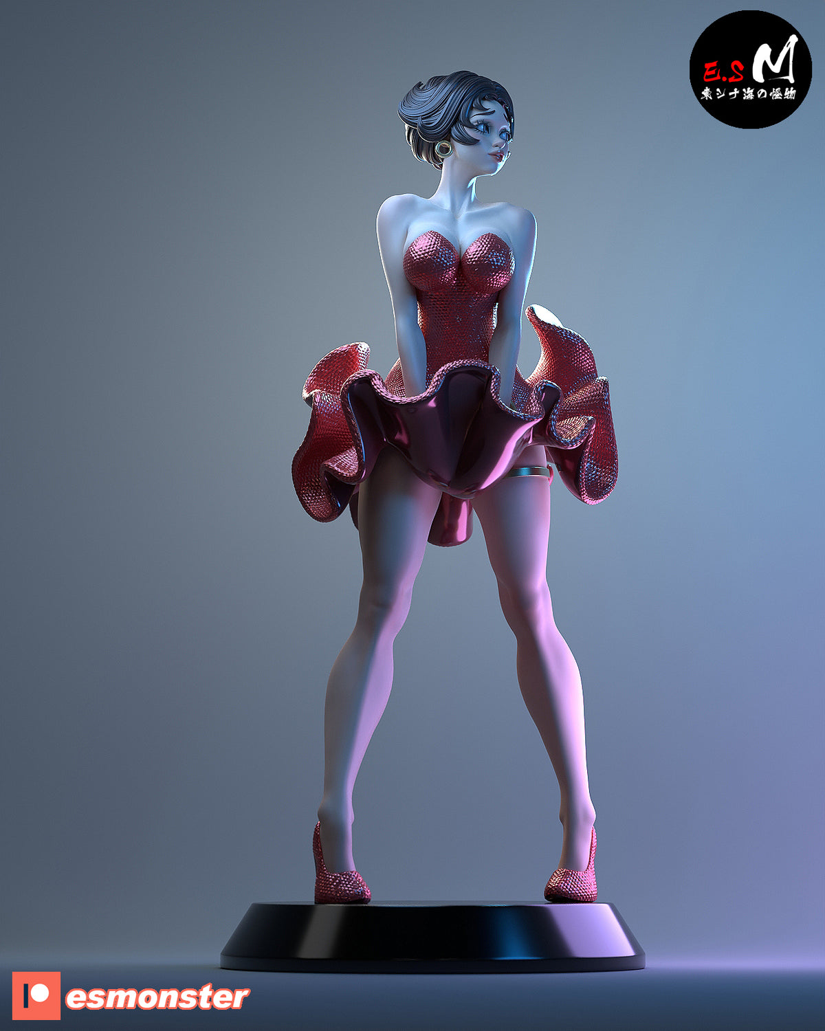 Betty Boop resin figure
