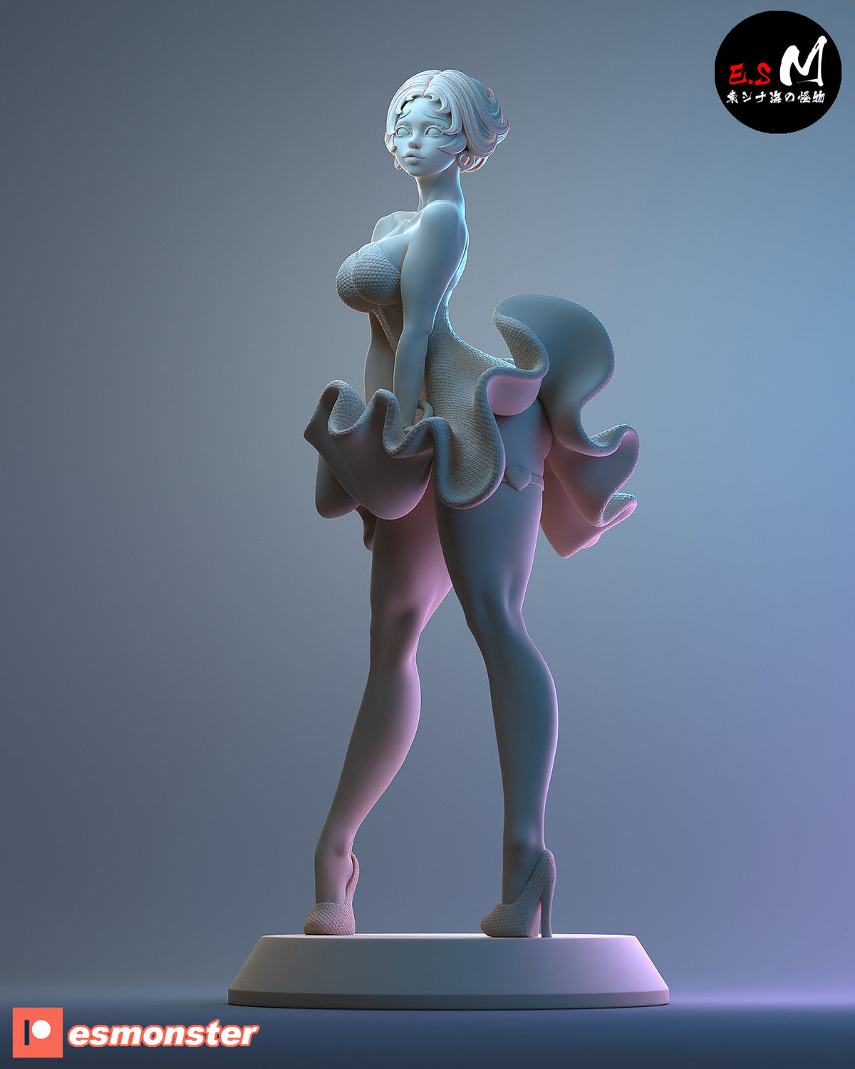 Betty Boop resin figure