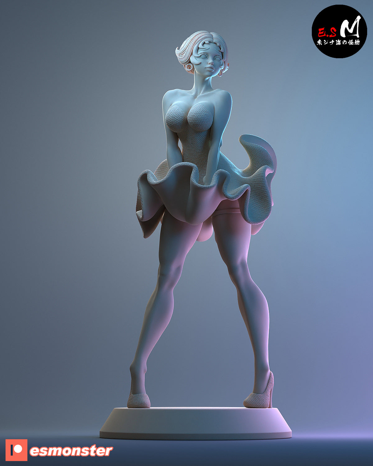 Betty Boop resin figure