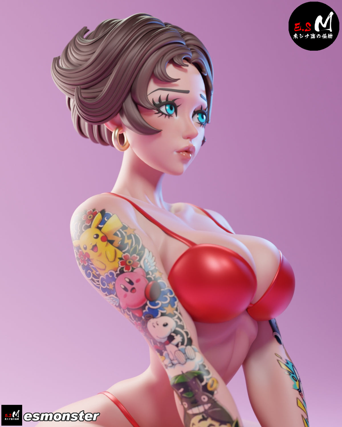 Betty Boop resin figure
