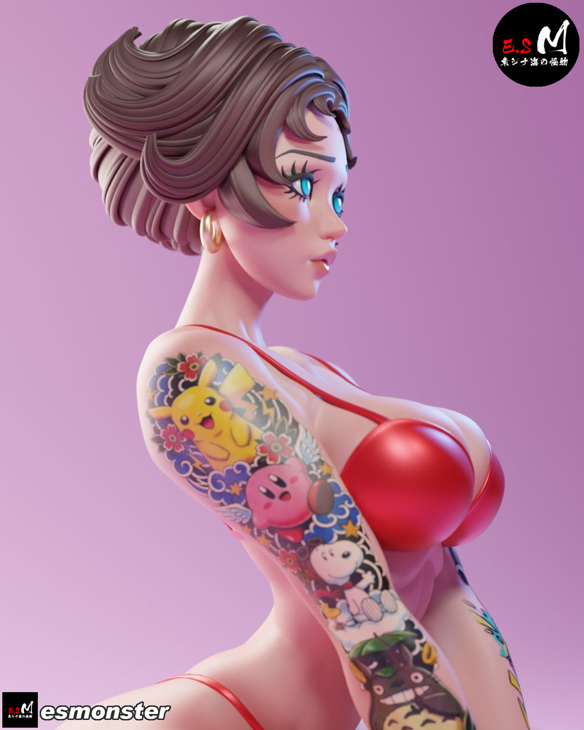 Betty Boop resin figure