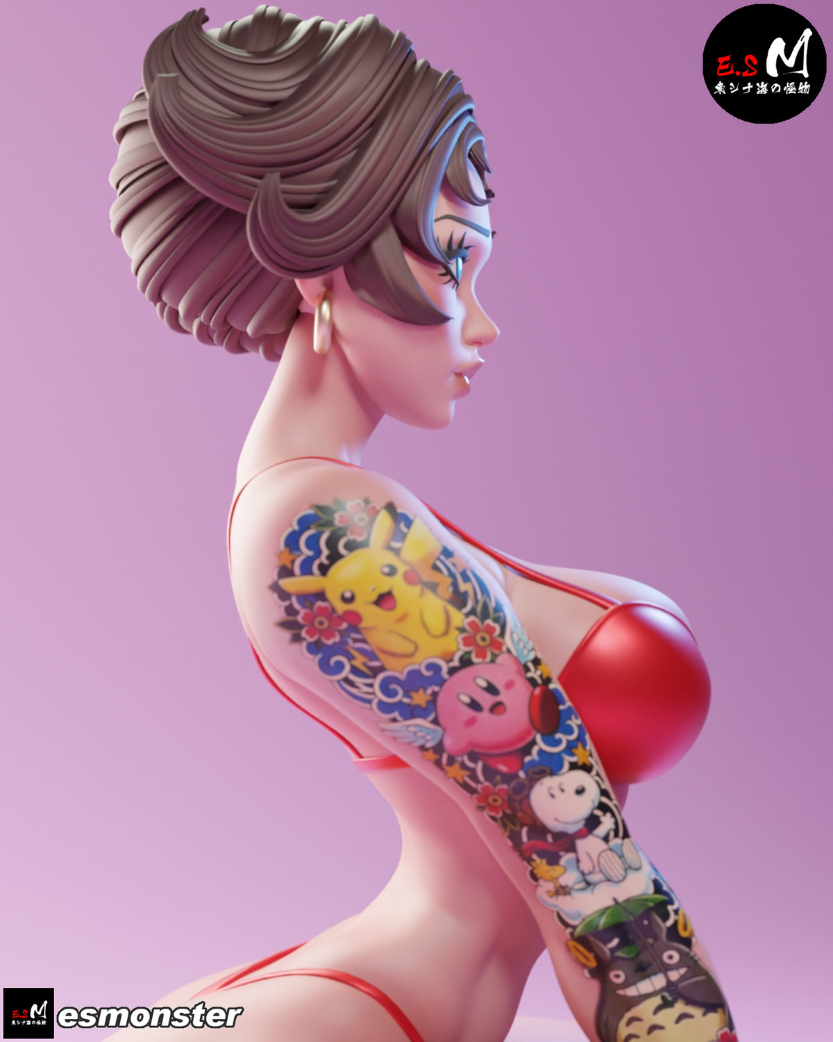 Betty Boop resin figure