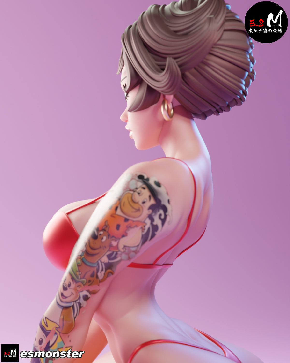 Betty Boop resin figure
