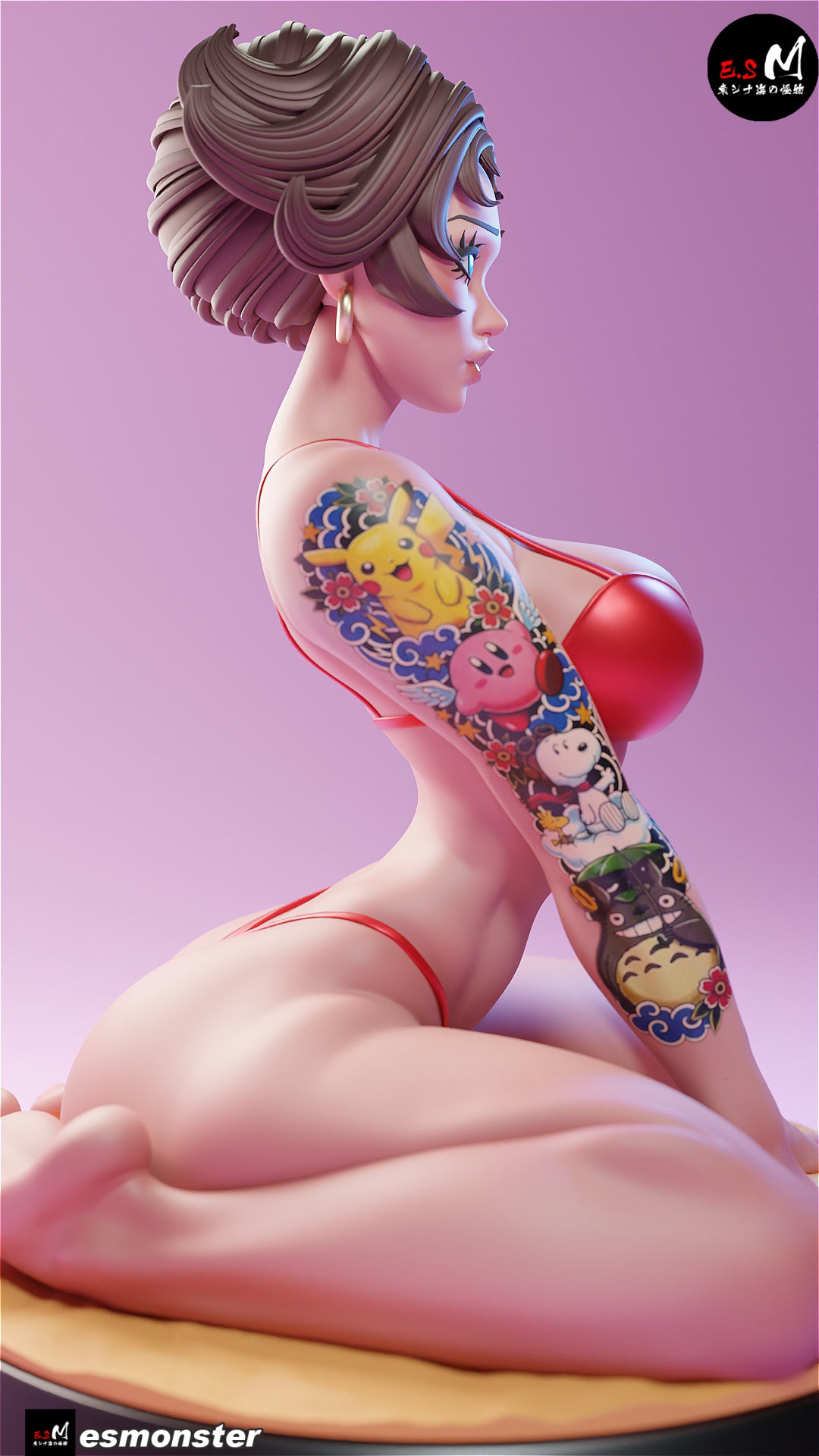 Betty Boop resin figure