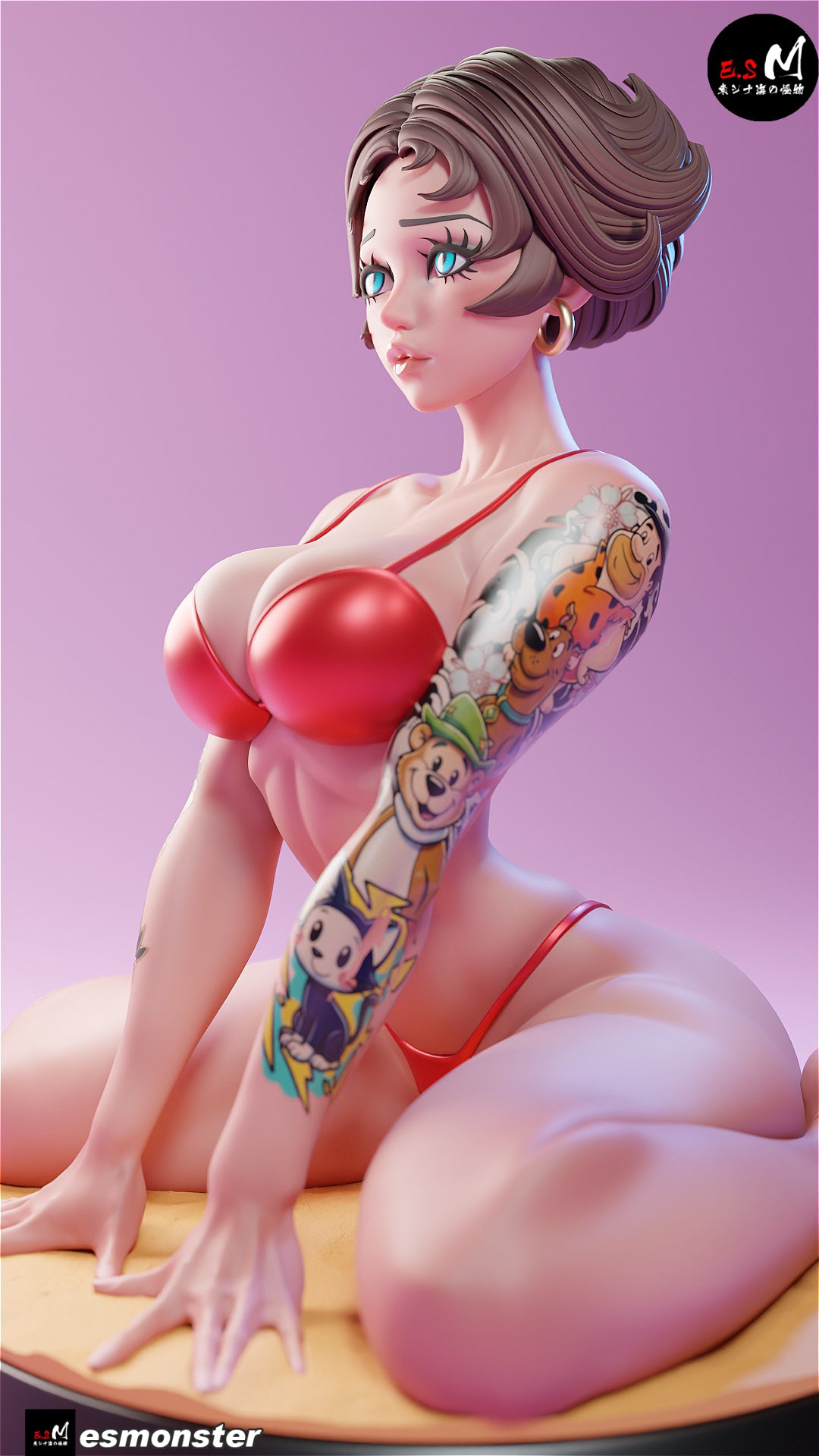 Betty Boop resin figure