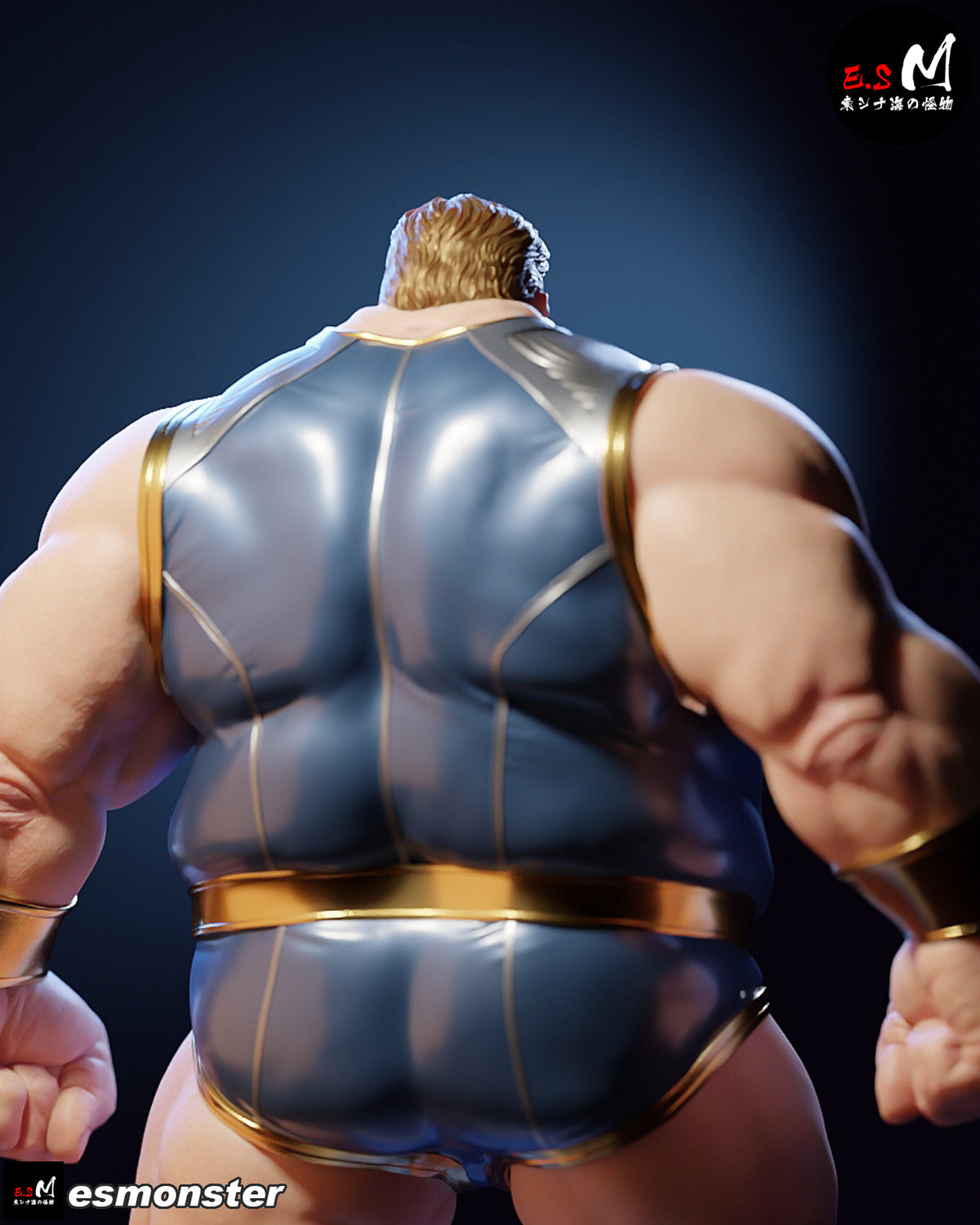 Blob resin figure