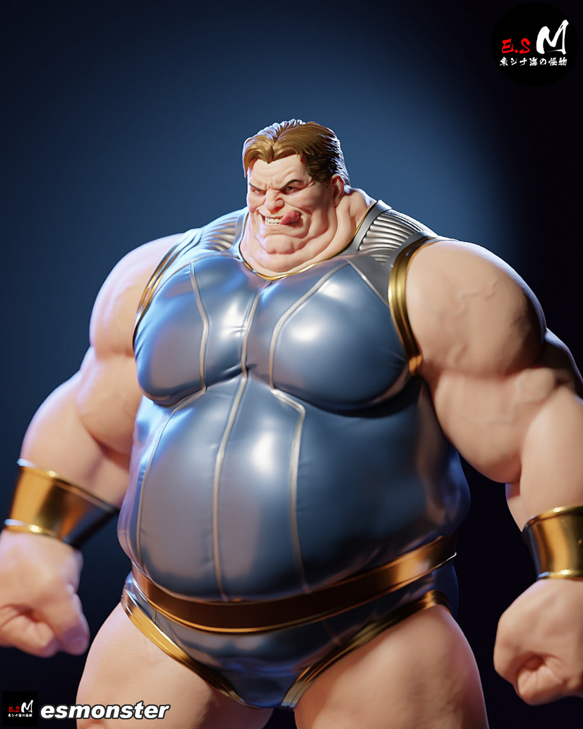 Blob resin figure
