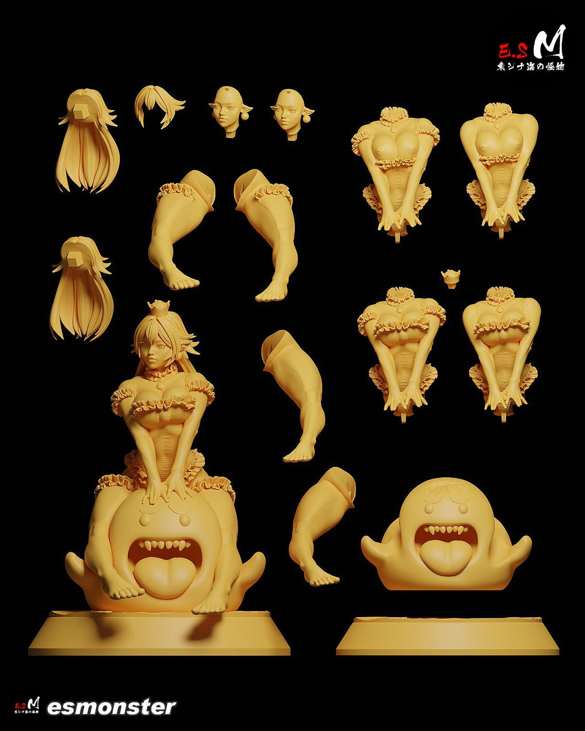 Booette resin figure