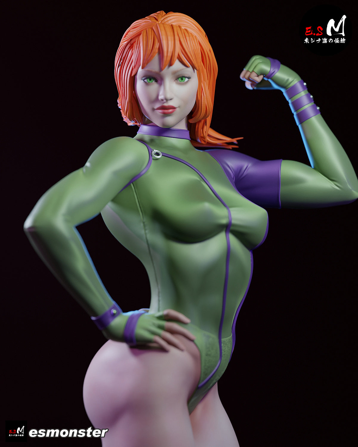 Caitlin Fairchild resin figure