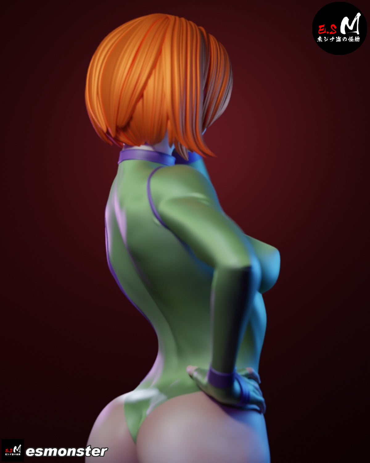Caitlin Fairchild resin figure