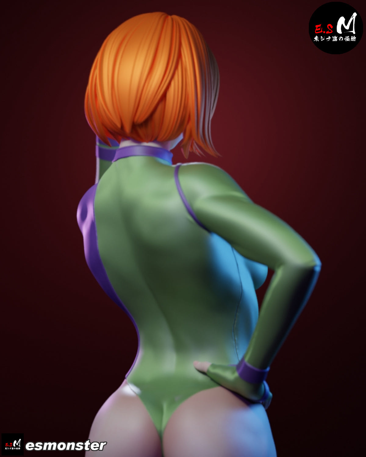 Caitlin Fairchild resin figure