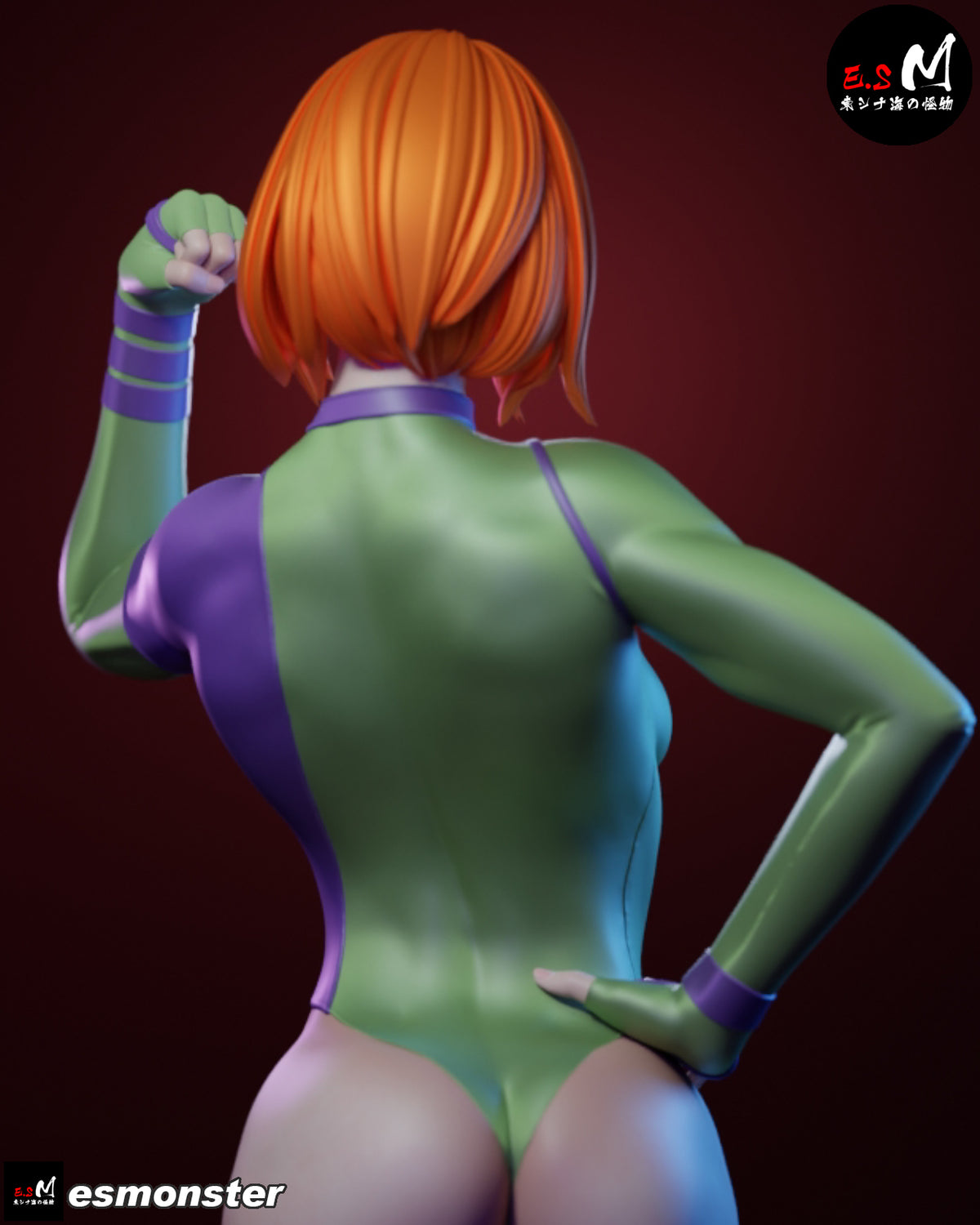 Caitlin Fairchild resin figure