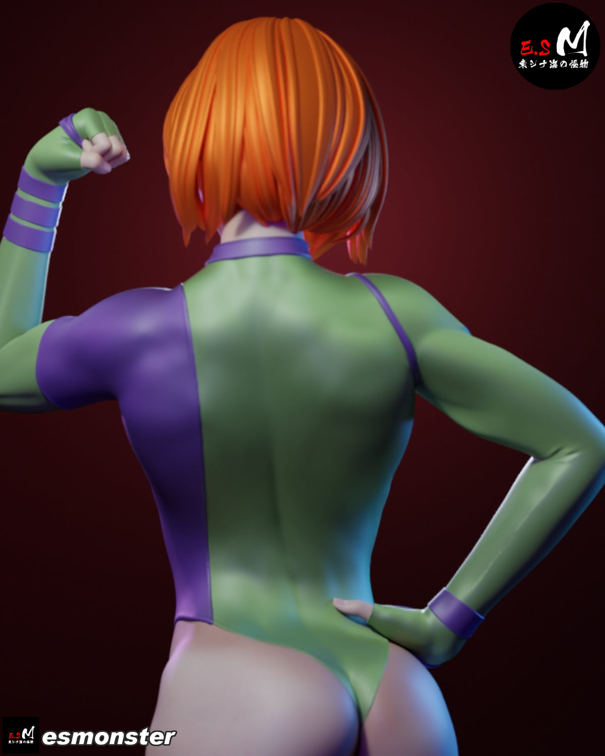 Caitlin Fairchild resin figure