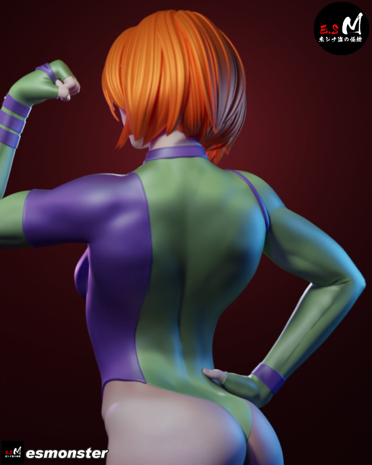 Caitlin Fairchild resin figure