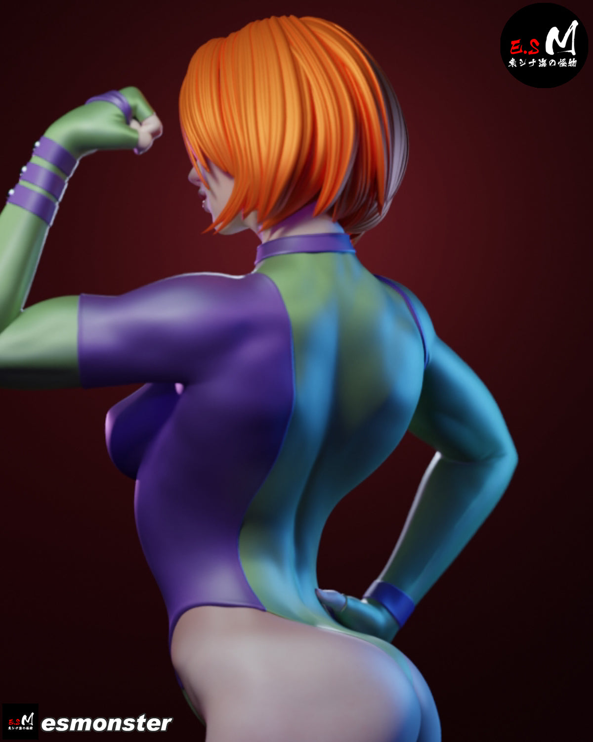 Caitlin Fairchild resin figure