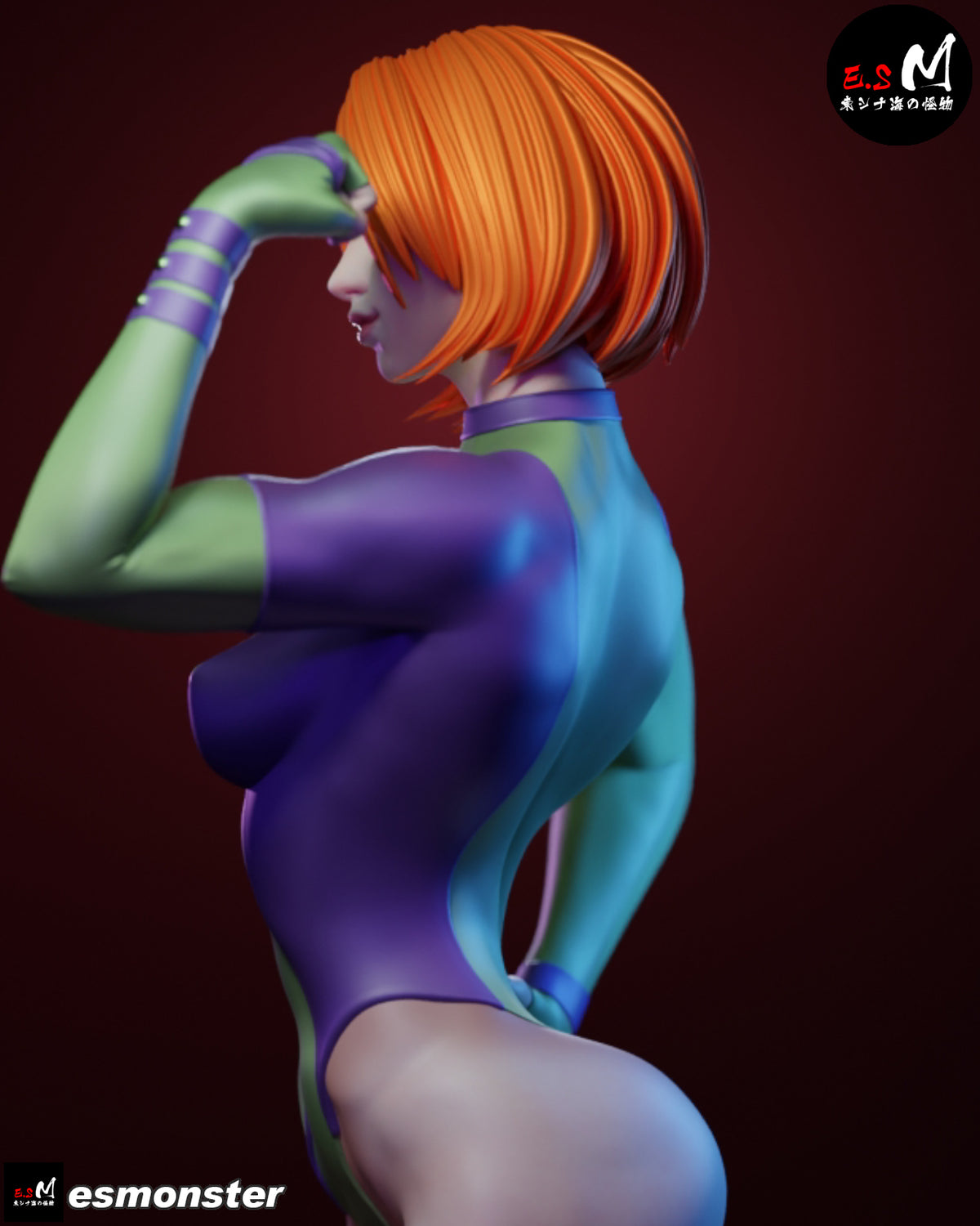 Caitlin Fairchild resin figure
