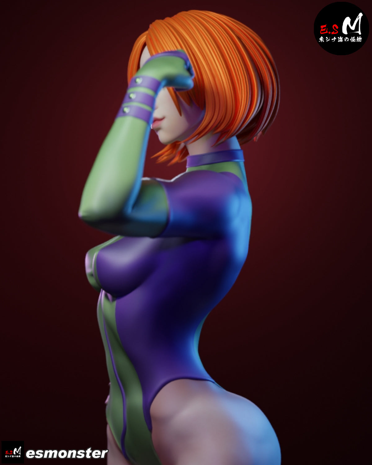 Caitlin Fairchild resin figure