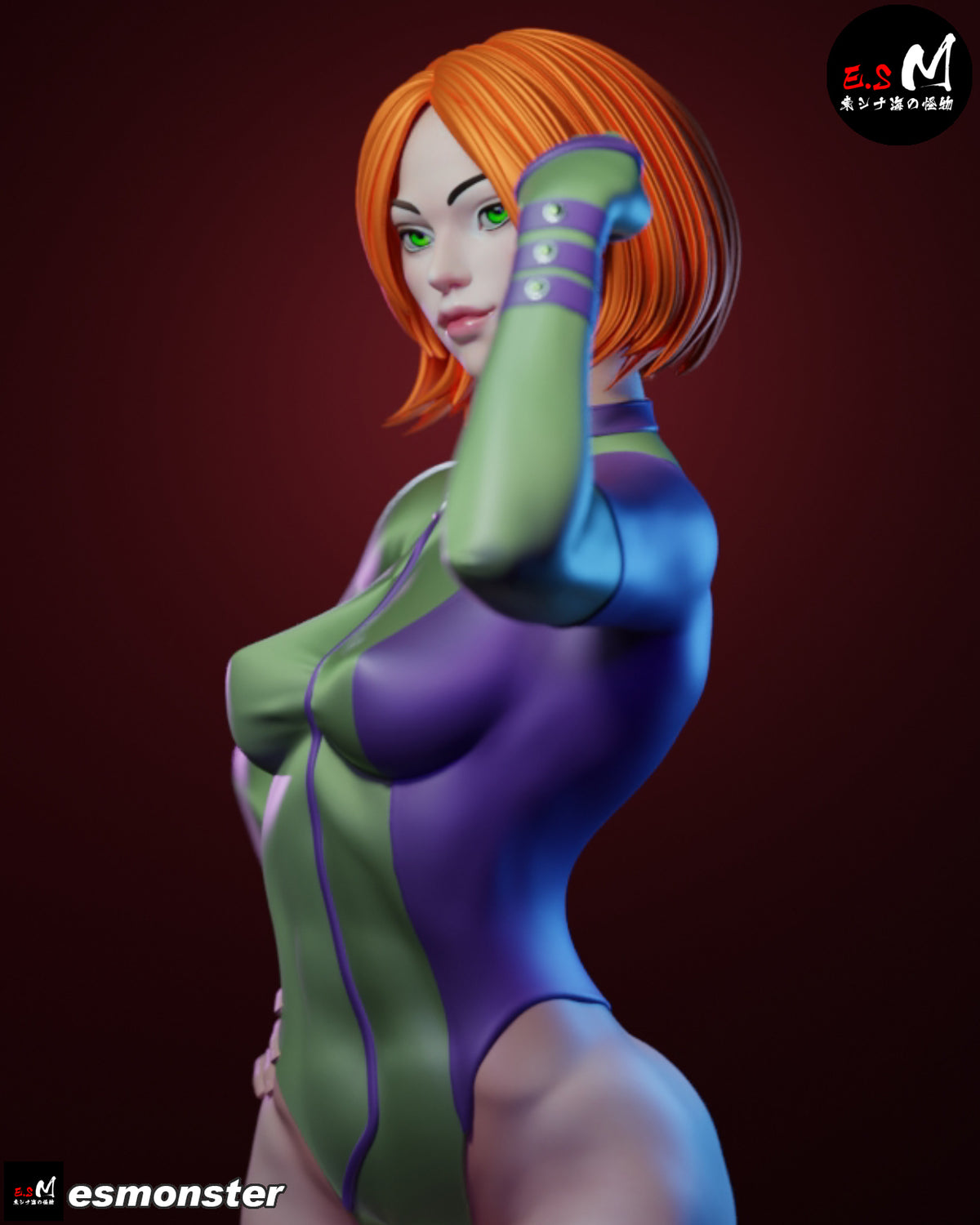 Caitlin Fairchild resin figure