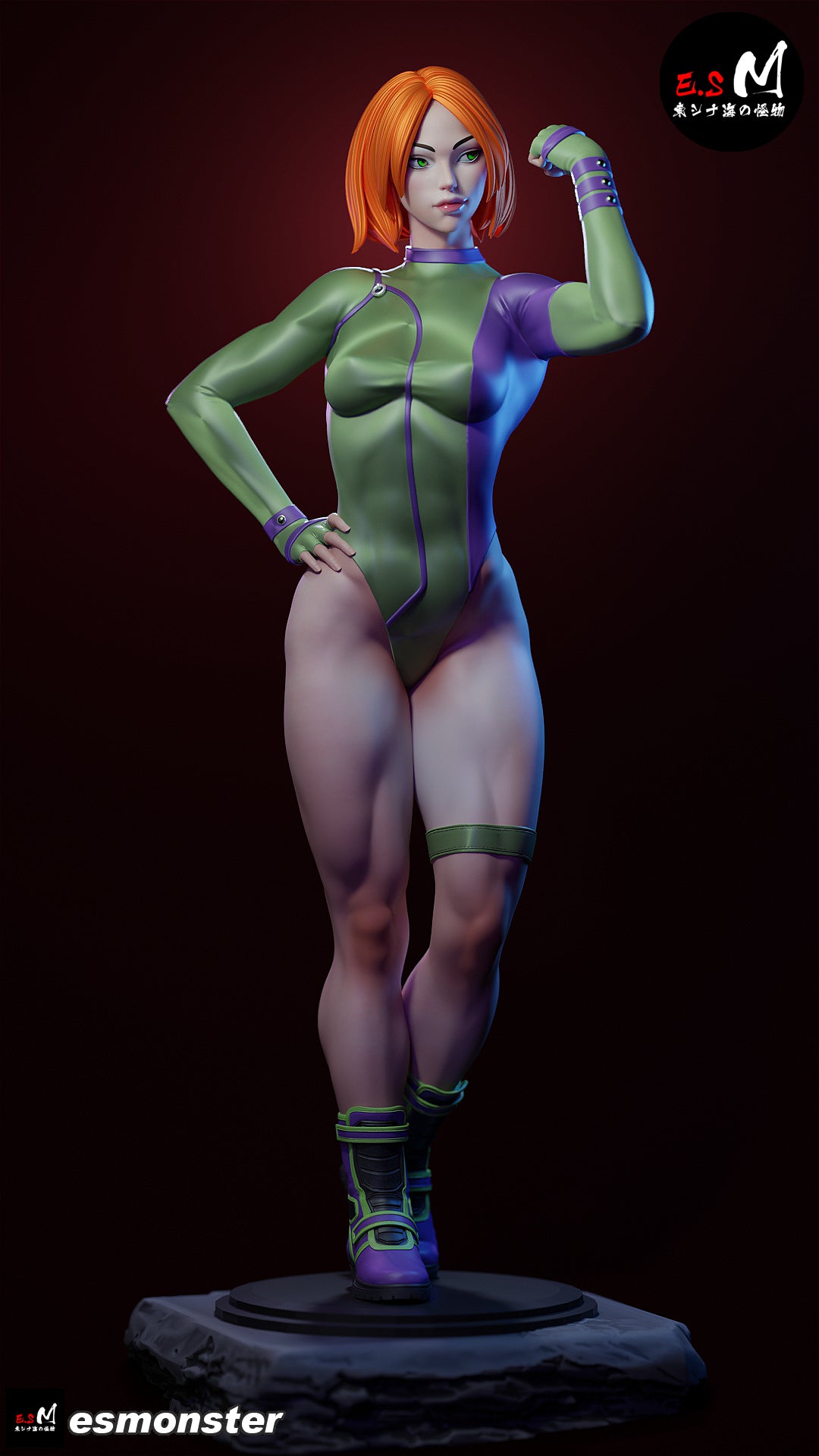 Caitlin Fairchild resin figure