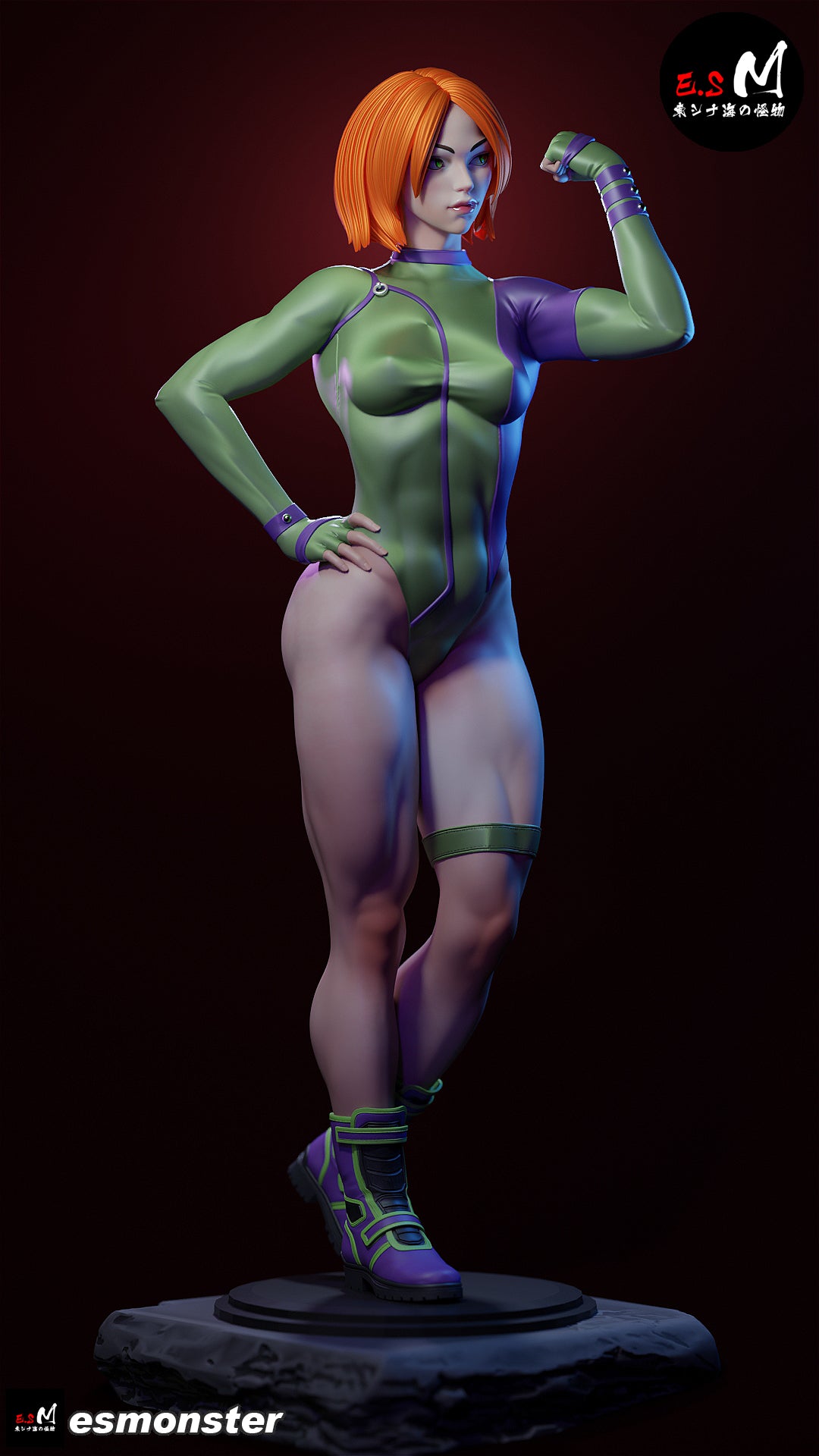 Caitlin Fairchild resin figure
