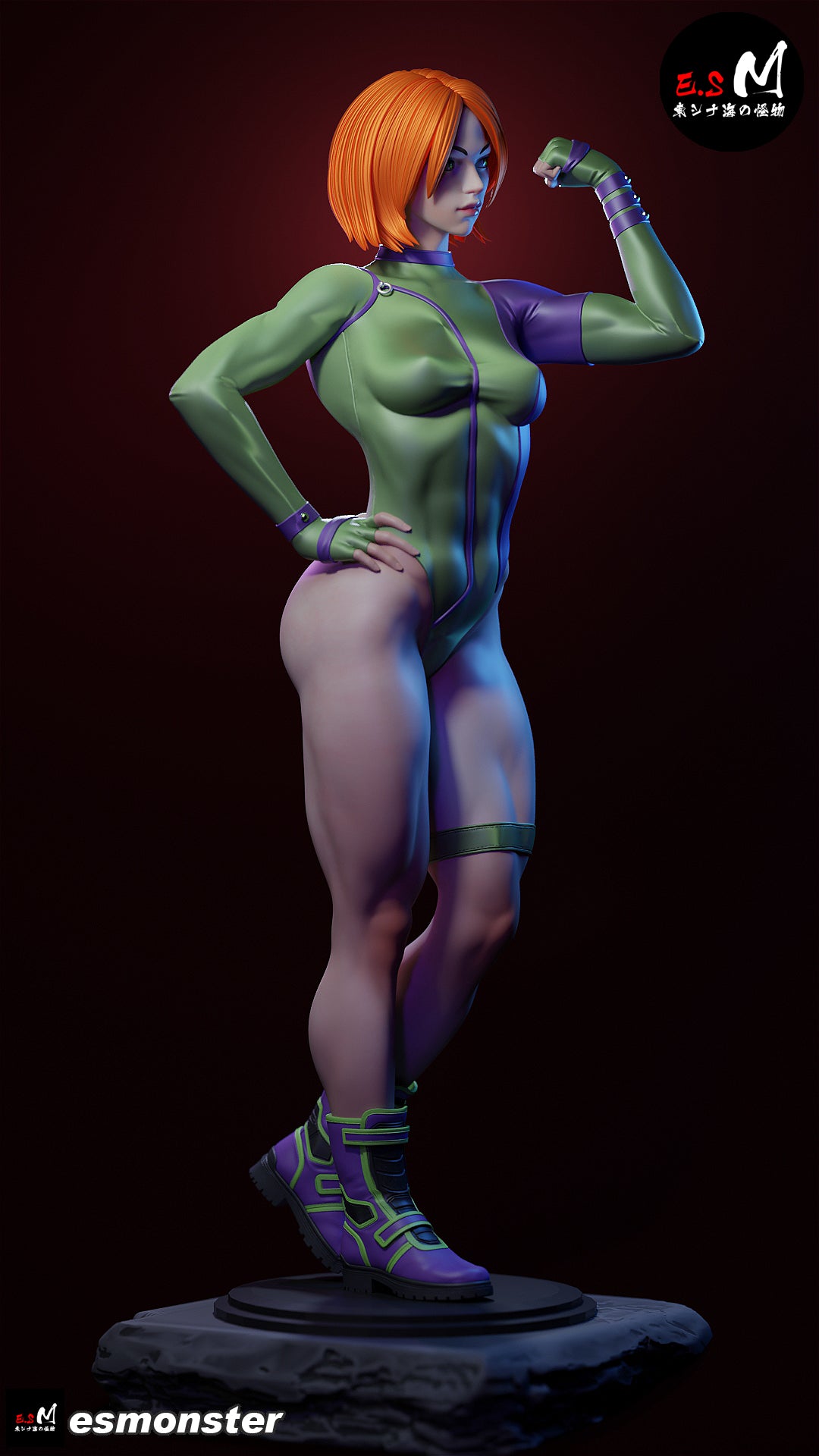 Caitlin Fairchild resin figure