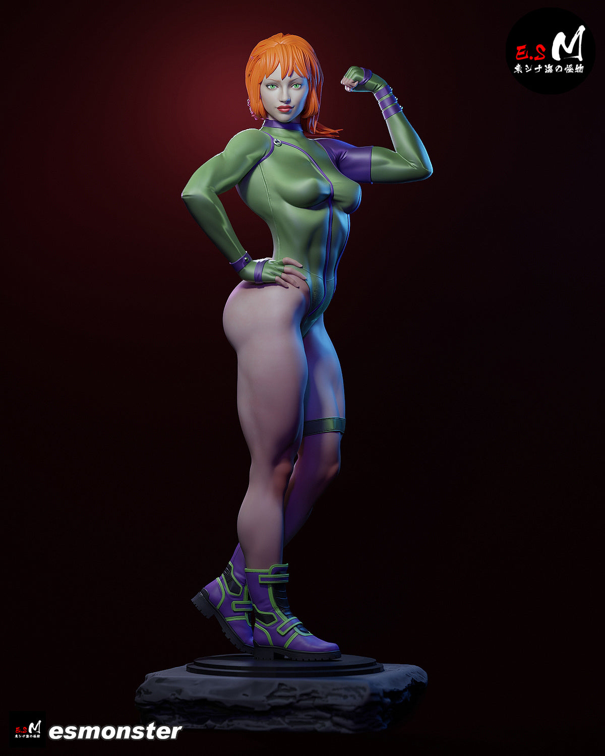 Caitlin Fairchild resin figure