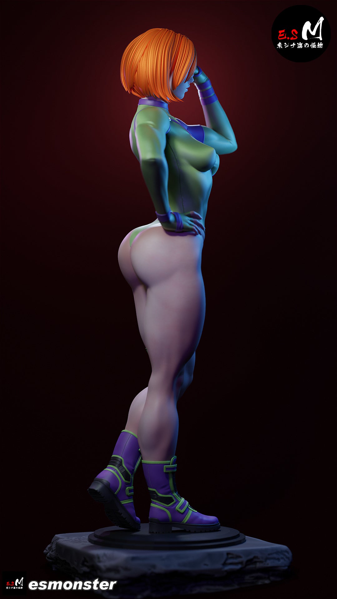 Caitlin Fairchild resin figure