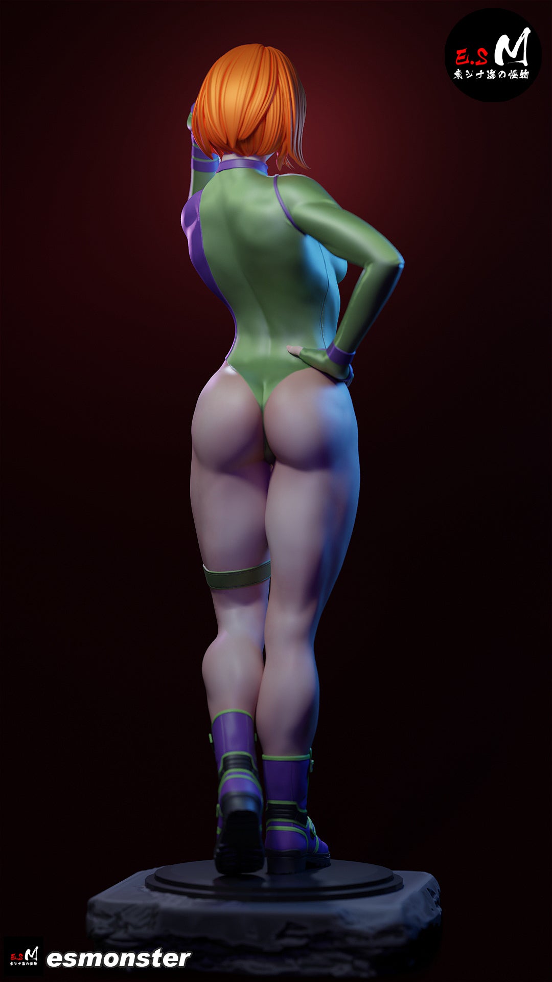 Caitlin Fairchild resin figure