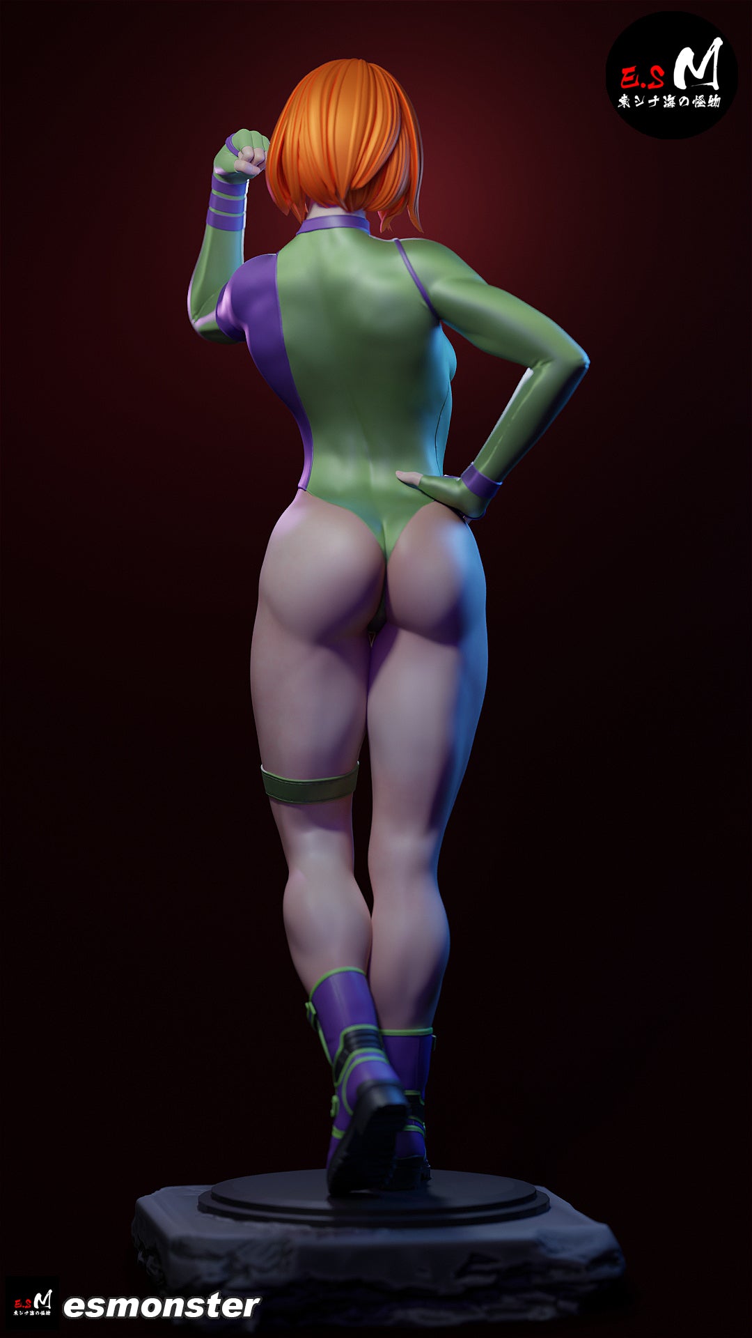 Caitlin Fairchild resin figure