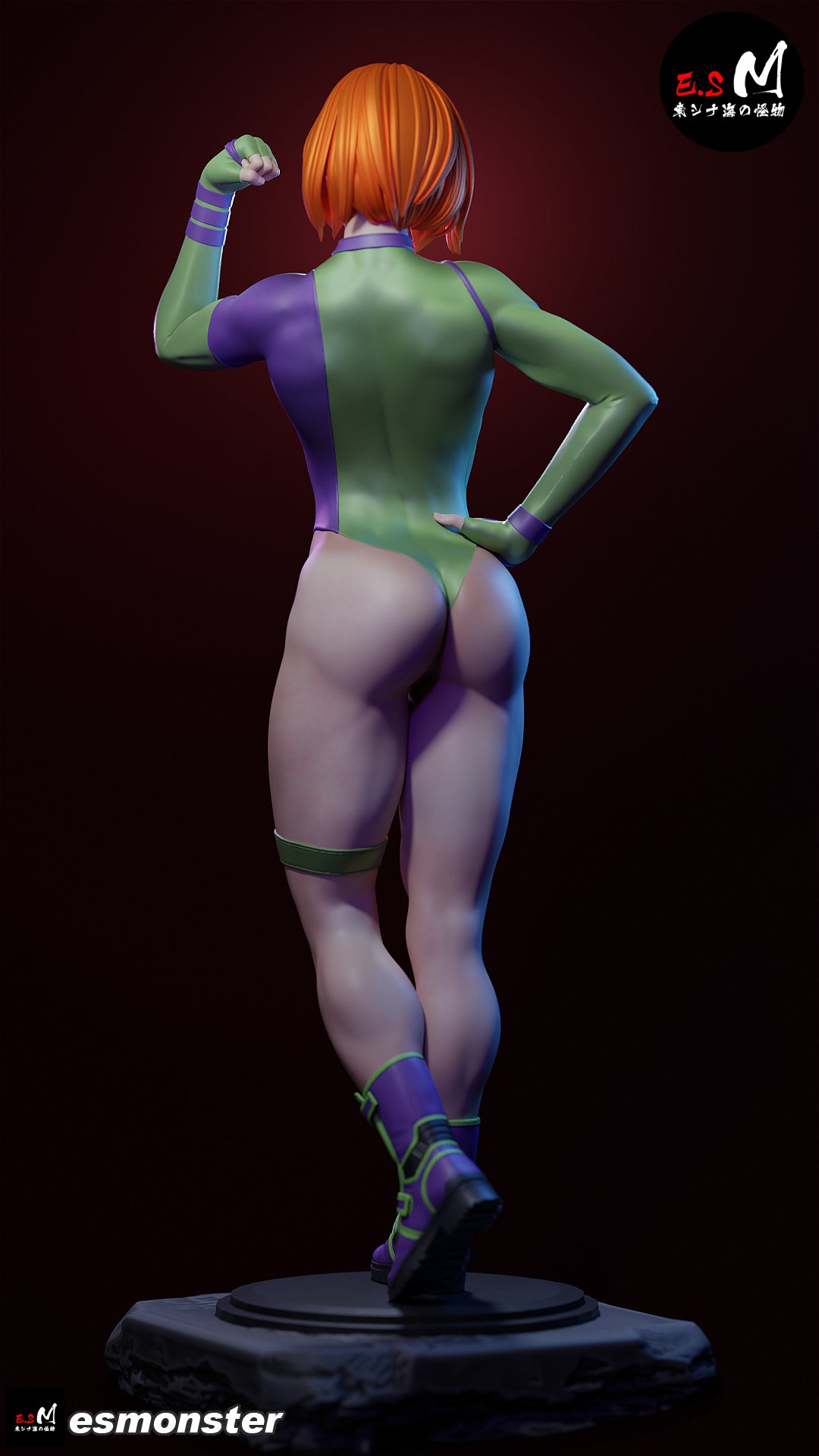 Caitlin Fairchild resin figure