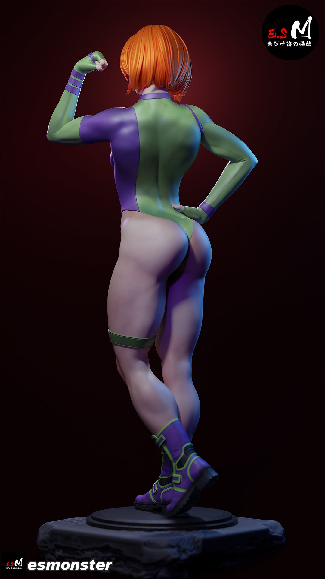 Caitlin Fairchild resin figure
