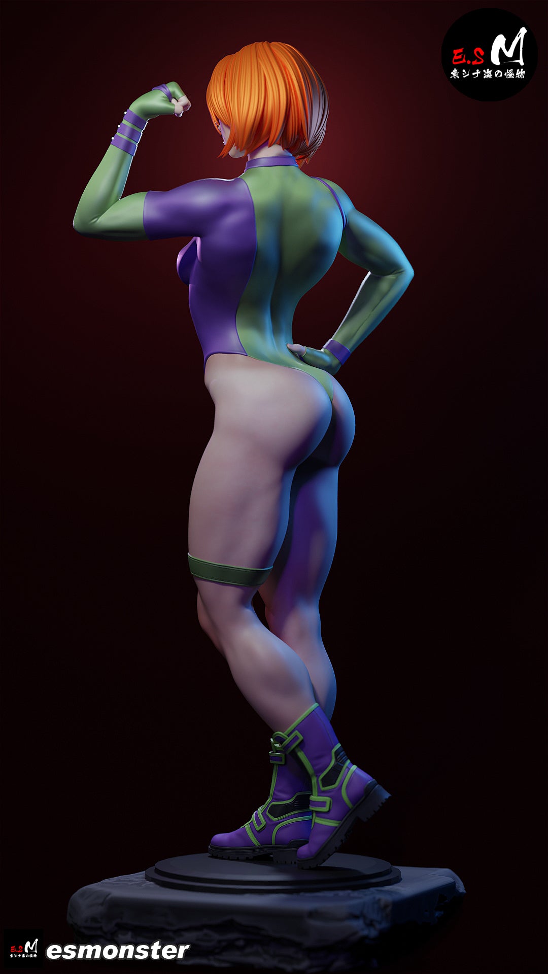 Caitlin Fairchild resin figure