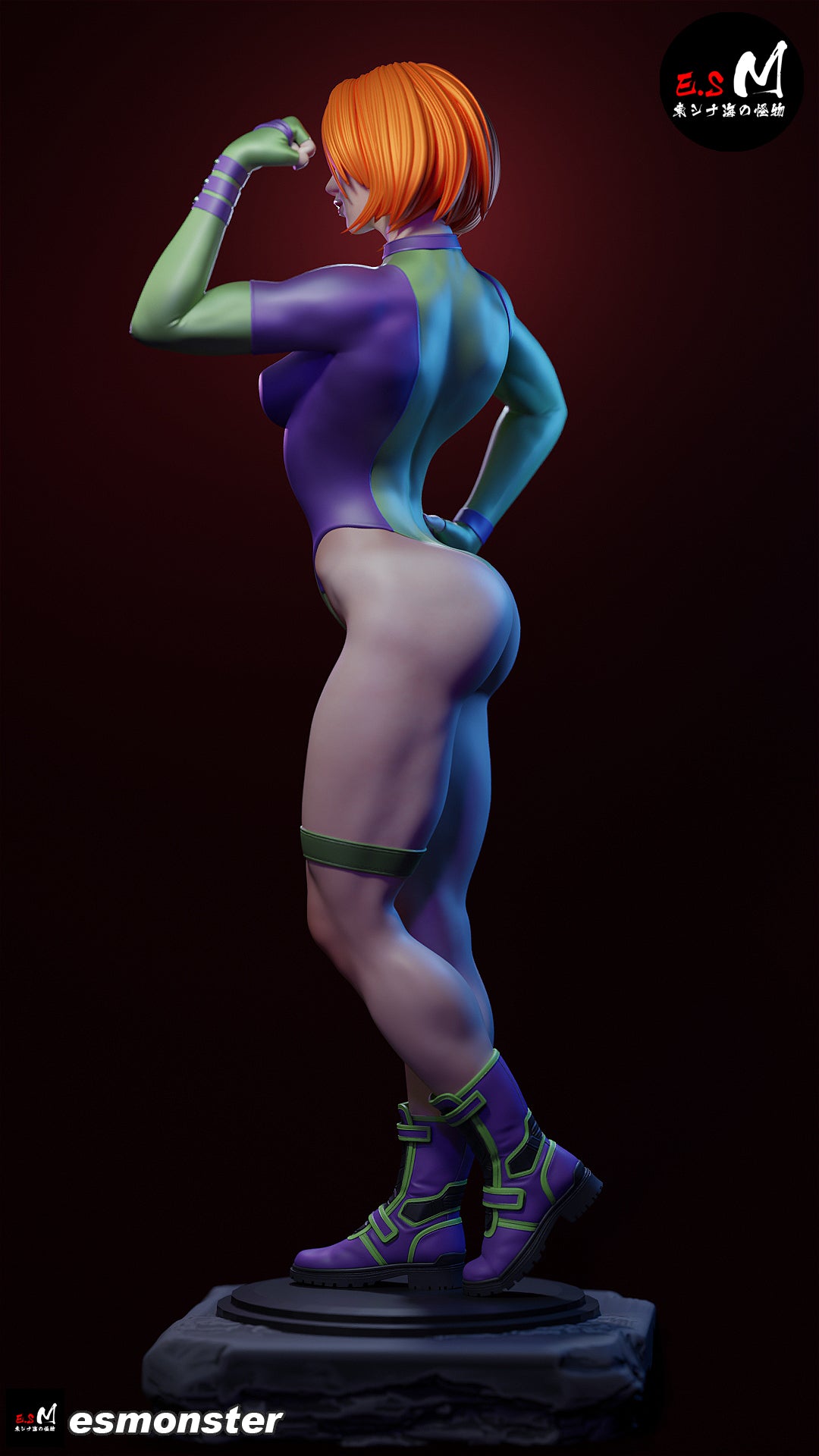 Caitlin Fairchild resin figure