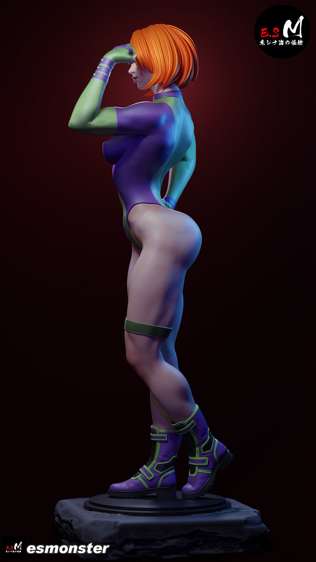 Caitlin Fairchild resin figure