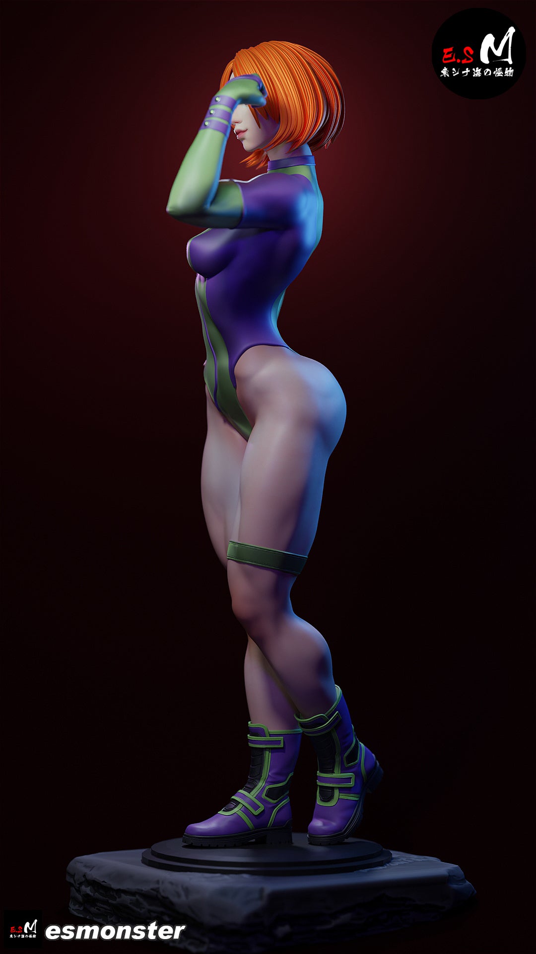 Caitlin Fairchild resin figure