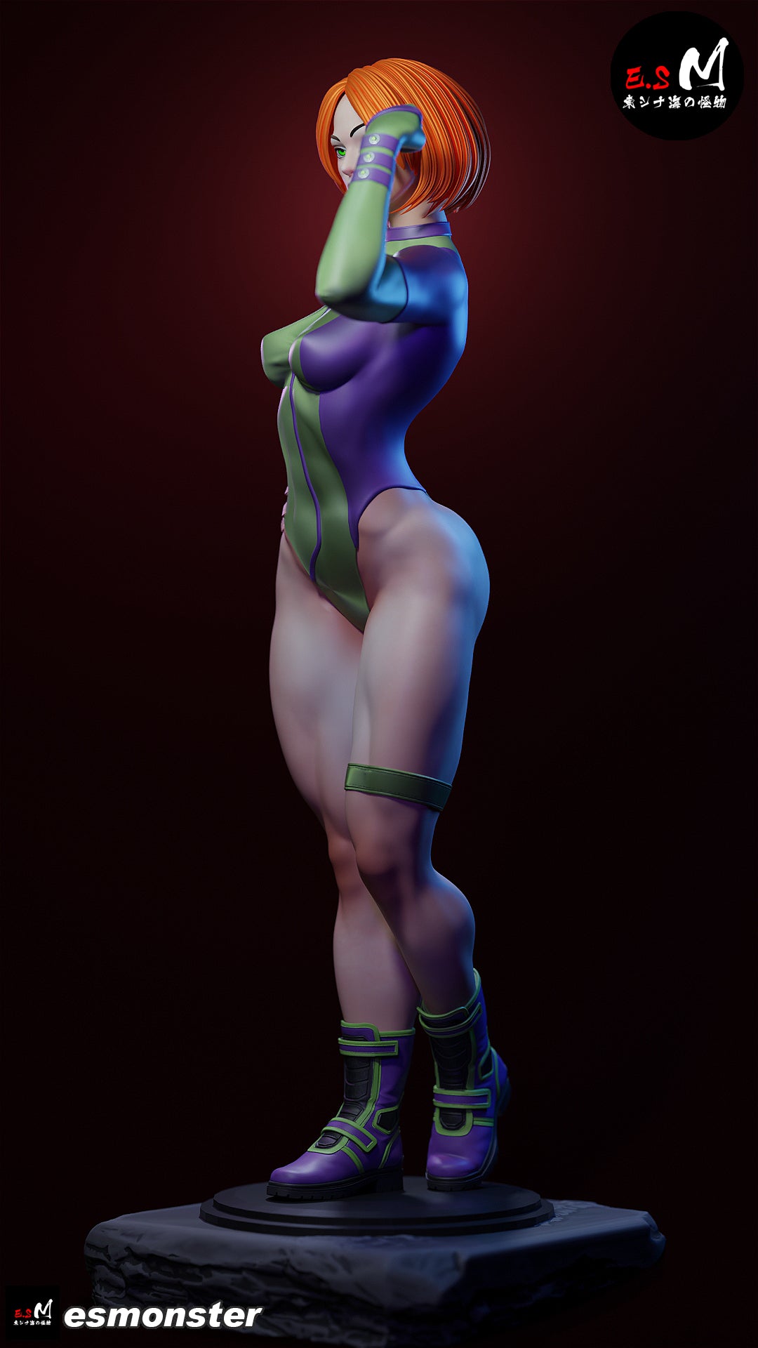 Caitlin Fairchild resin figure