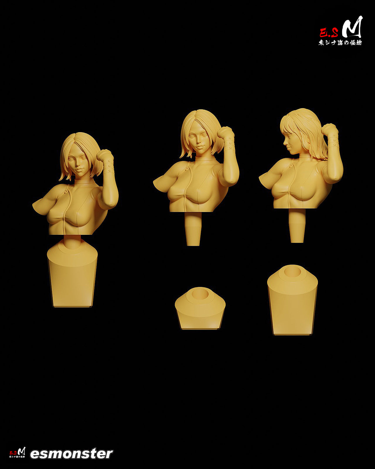 Caitlin Fairchild resin figure