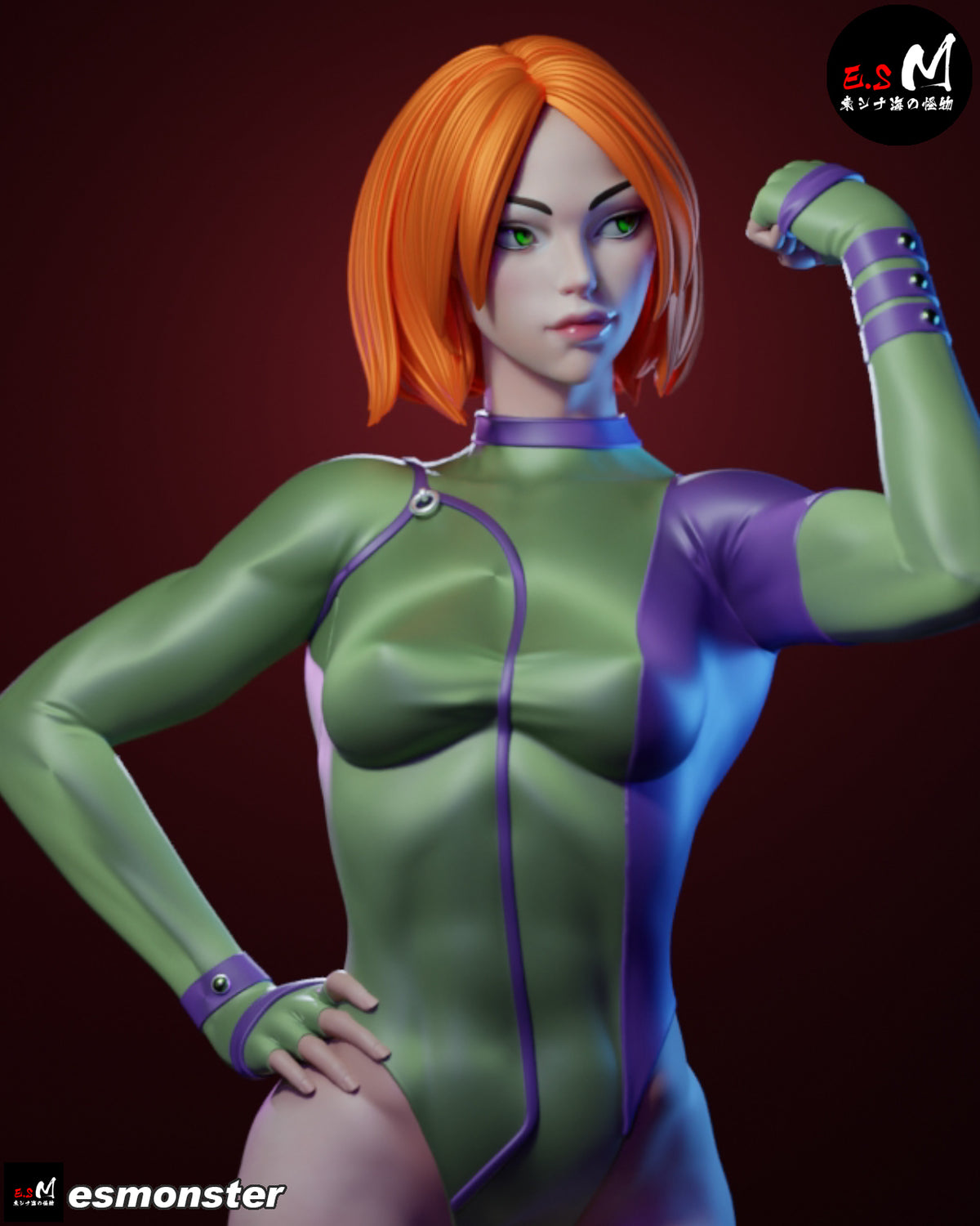 Caitlin Fairchild resin figure