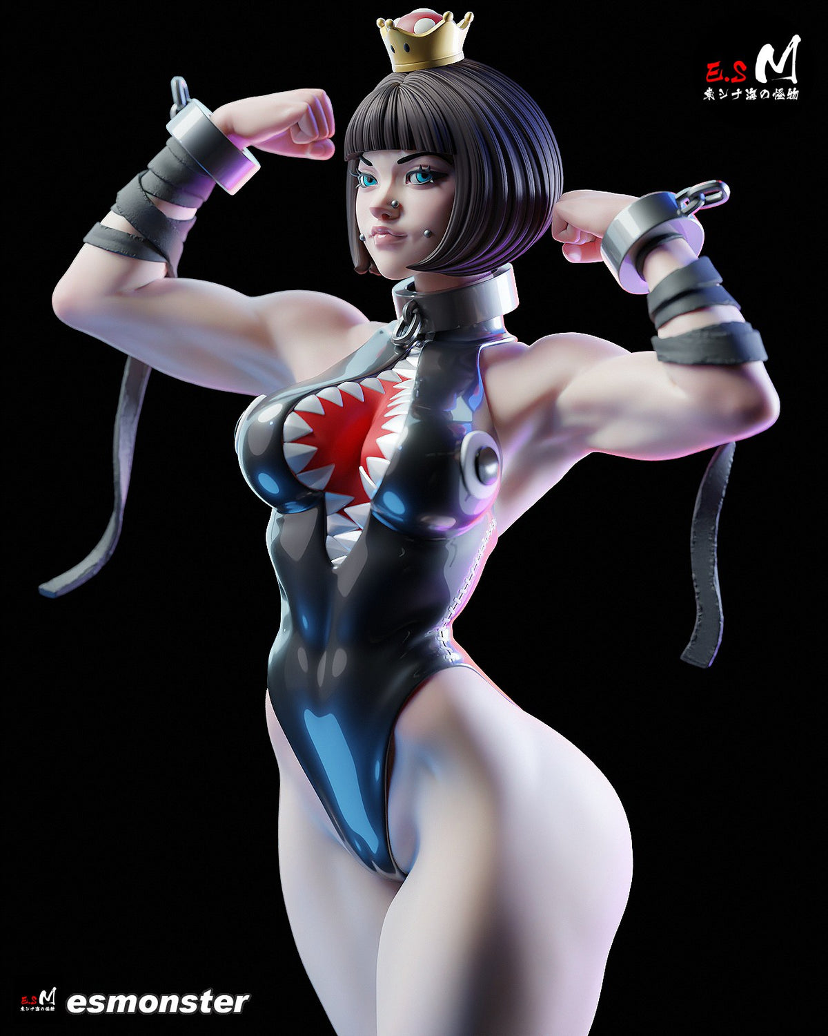 Chompette resin figure