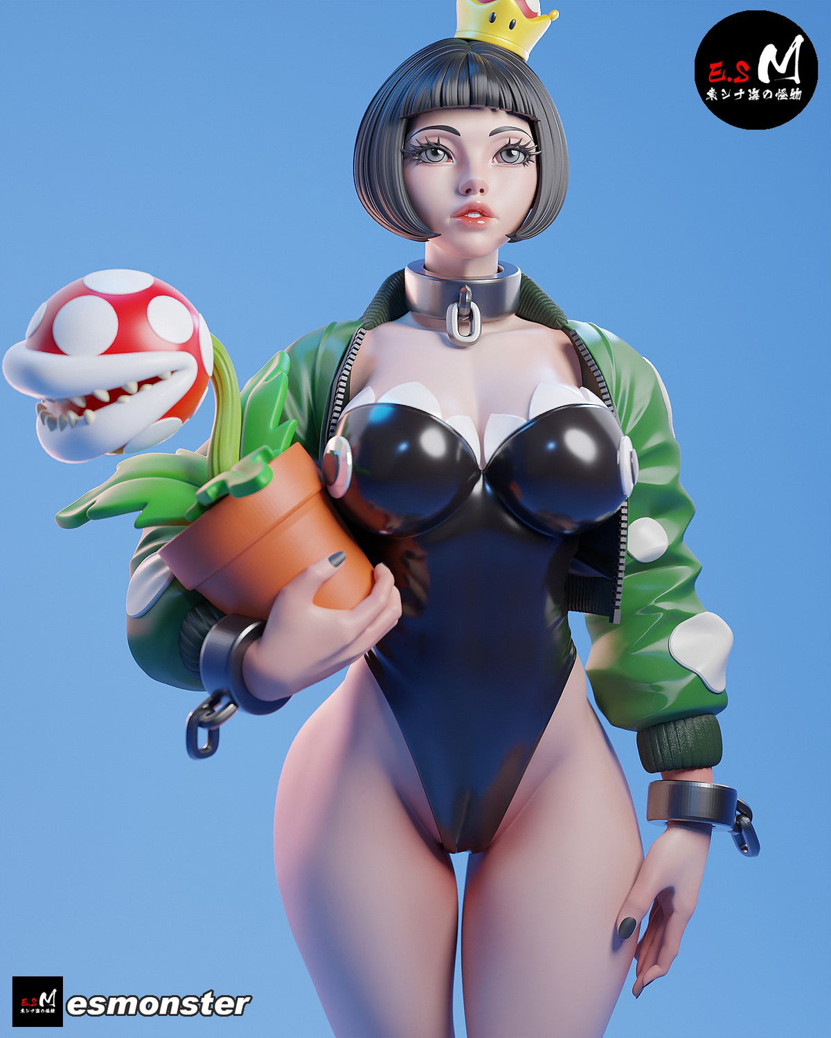 Chompette resin figure