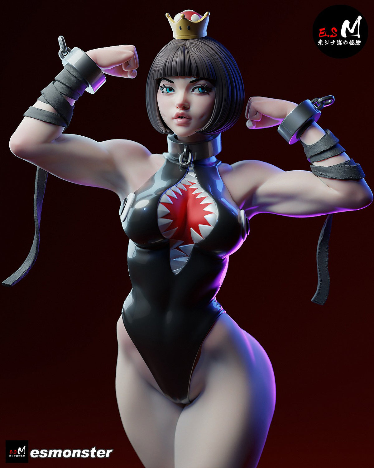 Chompette resin figure
