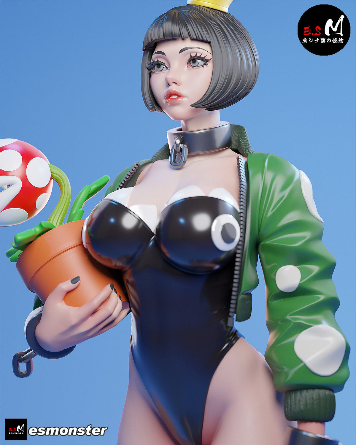 Chompette resin figure