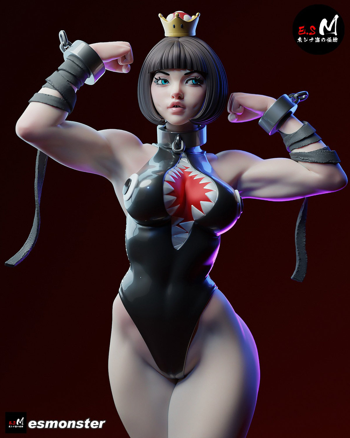 Chompette resin figure