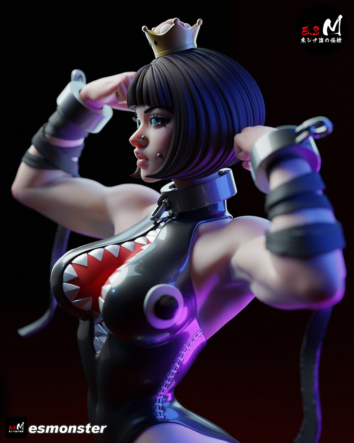 Chompette resin figure