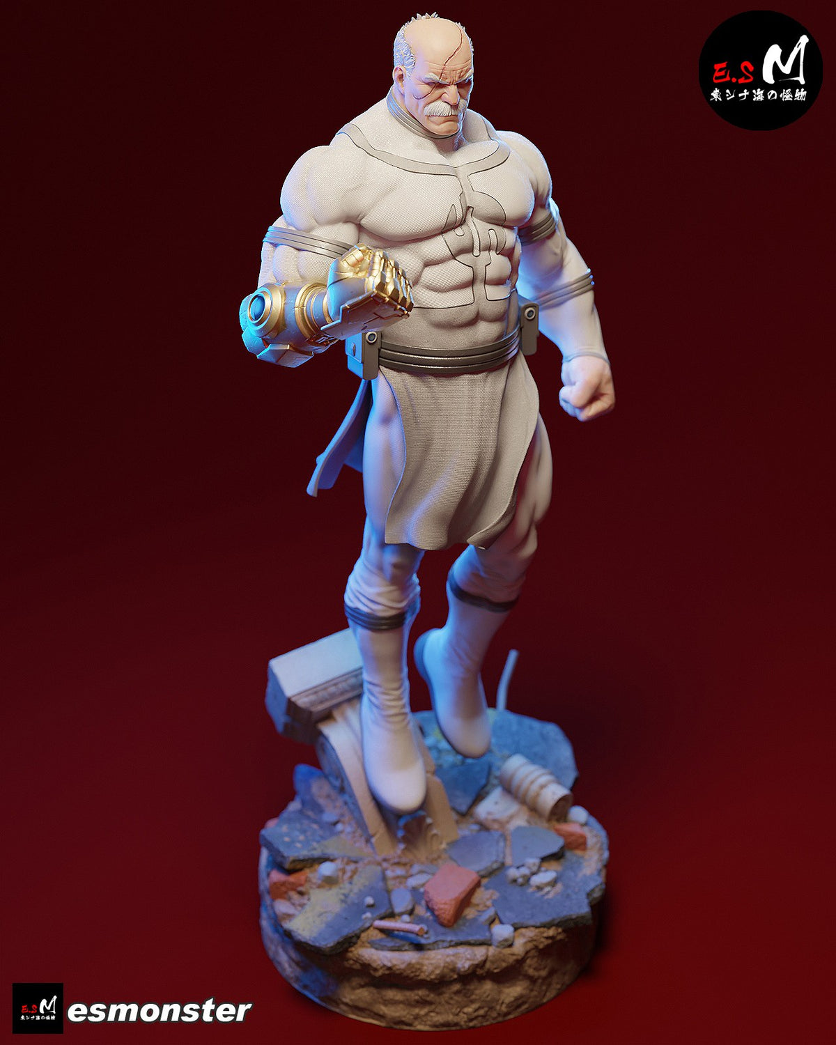 Conquest resin figure