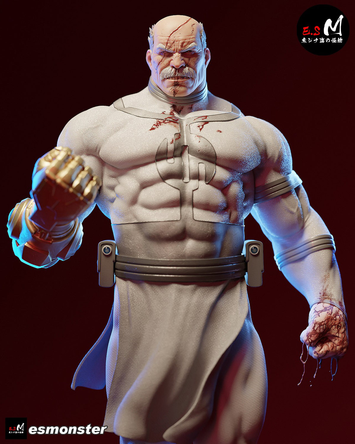 Conquest resin figure