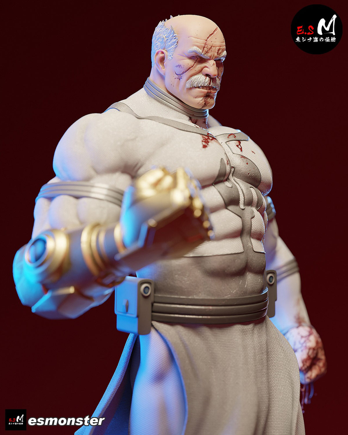 Conquest resin figure