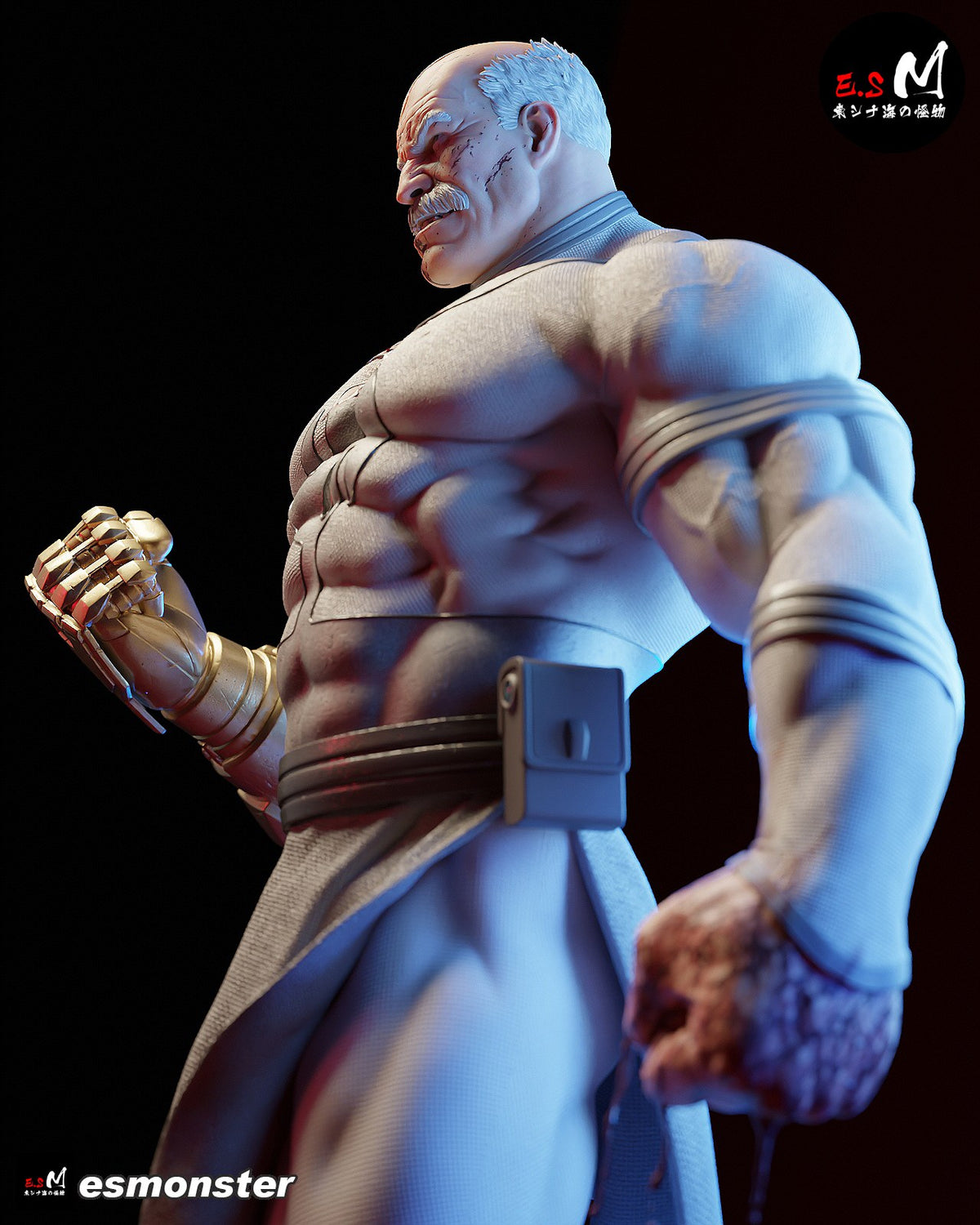 Conquest resin figure