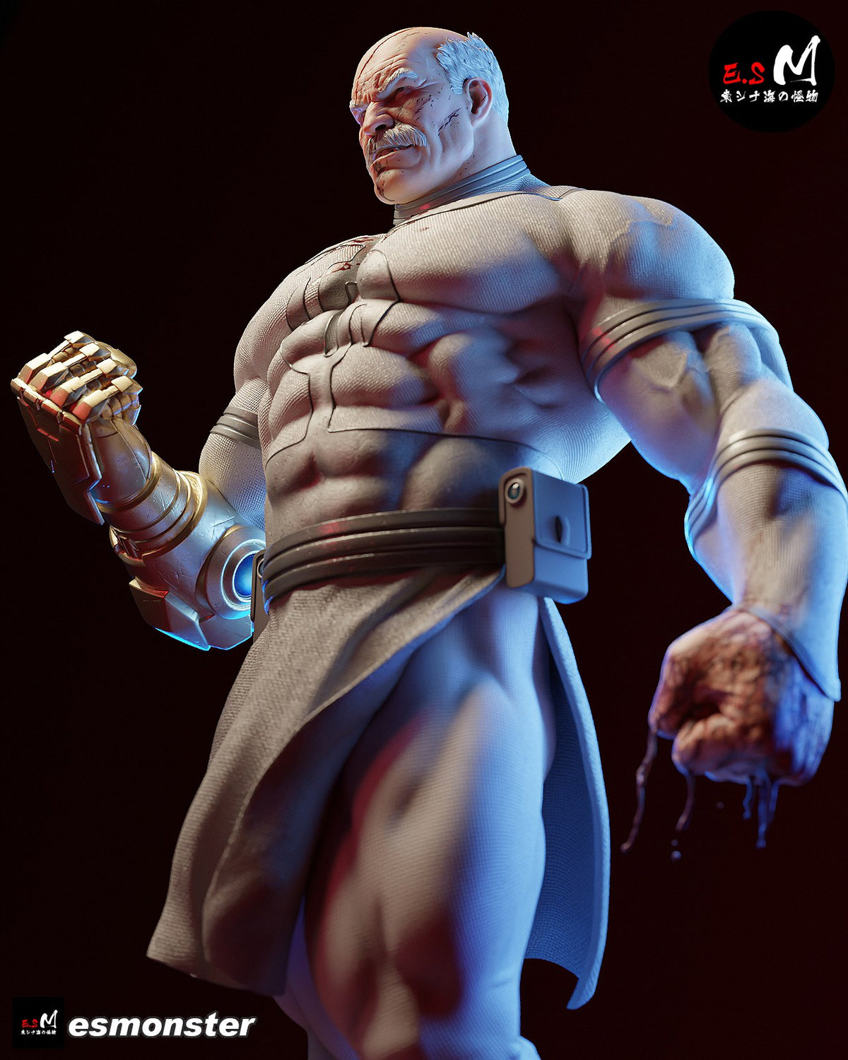 Conquest resin figure